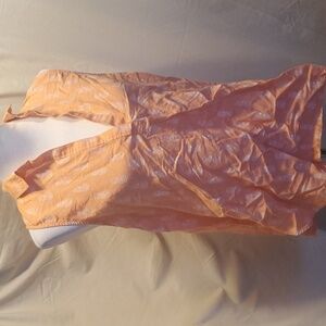 J.Crew Linen Pineapple Top SZ MD